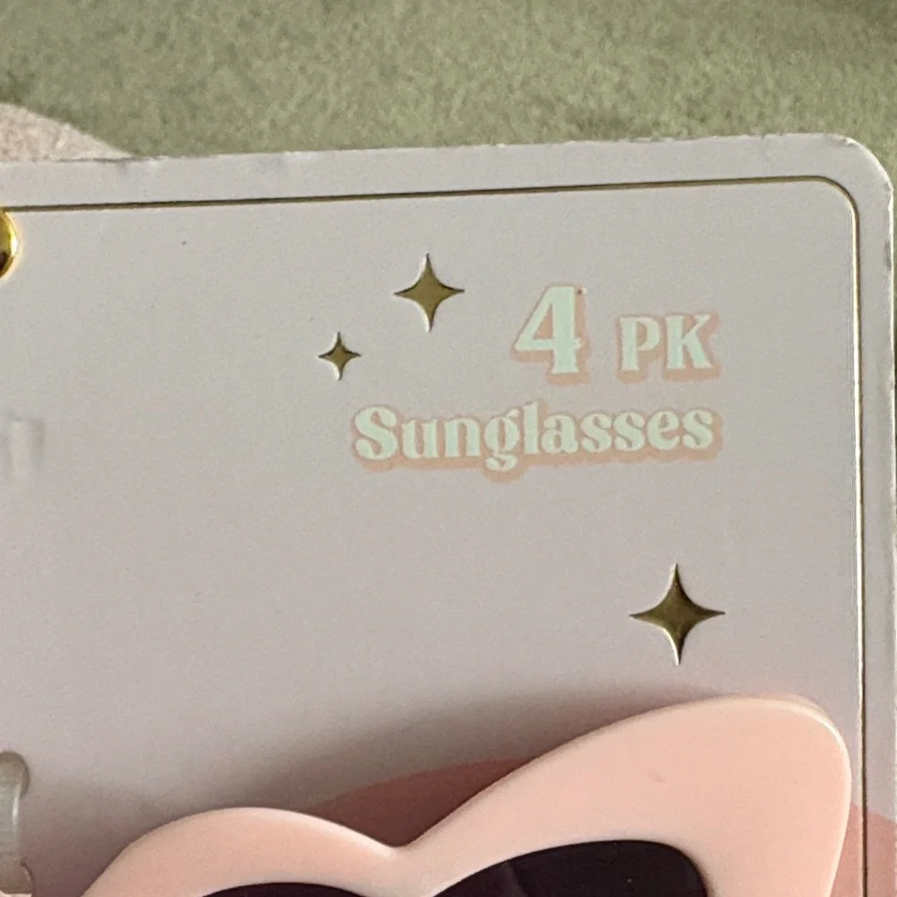 ‼️2/$10‼️ Pink Heart Sunglasses for Kids